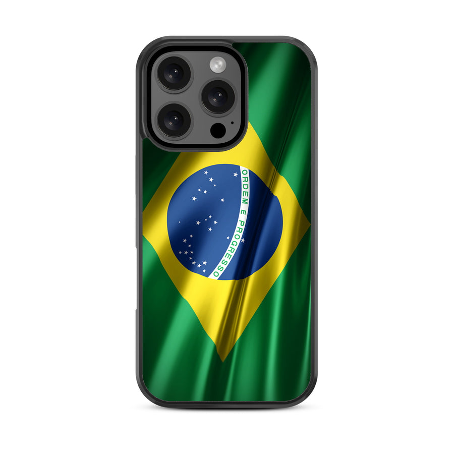 MyBat Design Lab Series Case for Apple iPhone 16 Pro Max - Brazilian Flag - MIP16PMCSLESM038-3.jpg