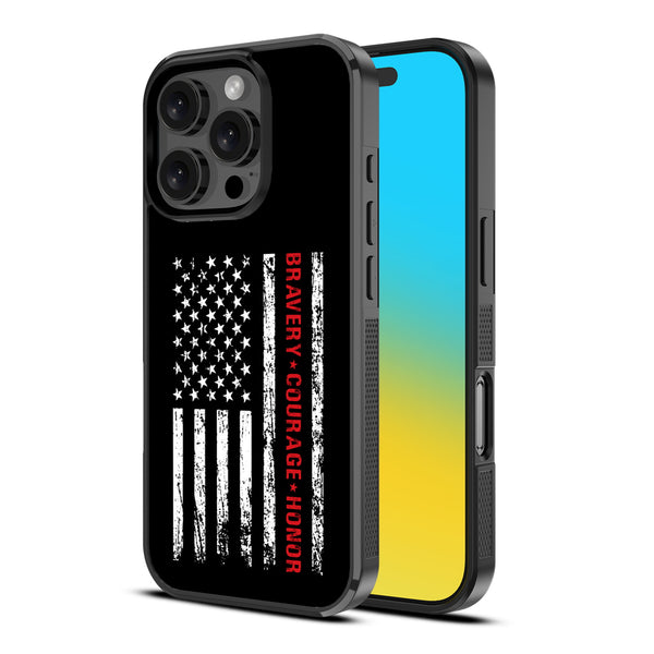 MyBat Design Lab Series Case for Apple iPhone 16 Pro Max - Firefighter Flag - MIP16PMCSLESM041-2.jpg