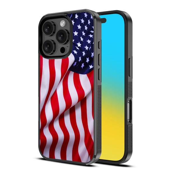 MyBat Design Lab Series Case for Apple iPhone 16 Pro Max - Stars & Stripes - MIP16PMCSLESM042-2.jpg