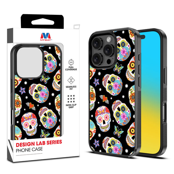 MyBat Design Lab Series Case for Apple iPhone 16 Pro Max - Day of the Dead - MIP16PMCSLESM056-1.jpg