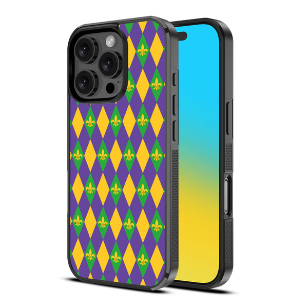 MyBat Design Lab Series Case for Apple iPhone 16 Pro Max - Mardi Gras - MIP16PMCSLESM057-2.jpg