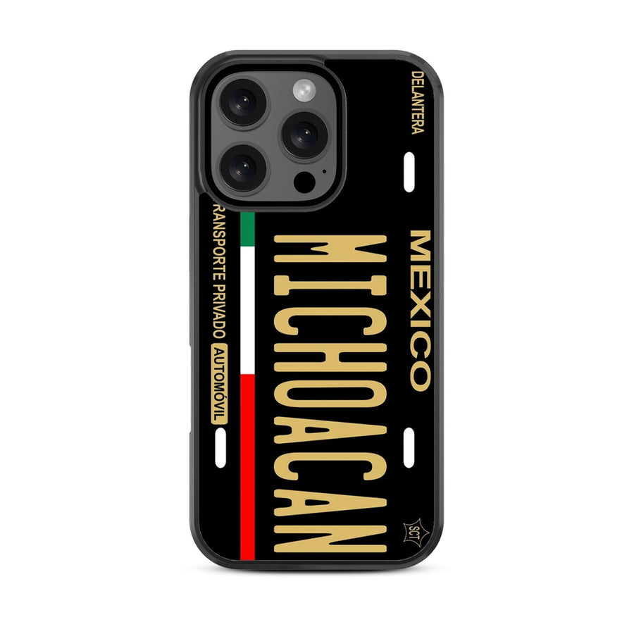 MyBat Design Lab Series Case for Apple iPhone 16 Pro Max - Michoacan Black