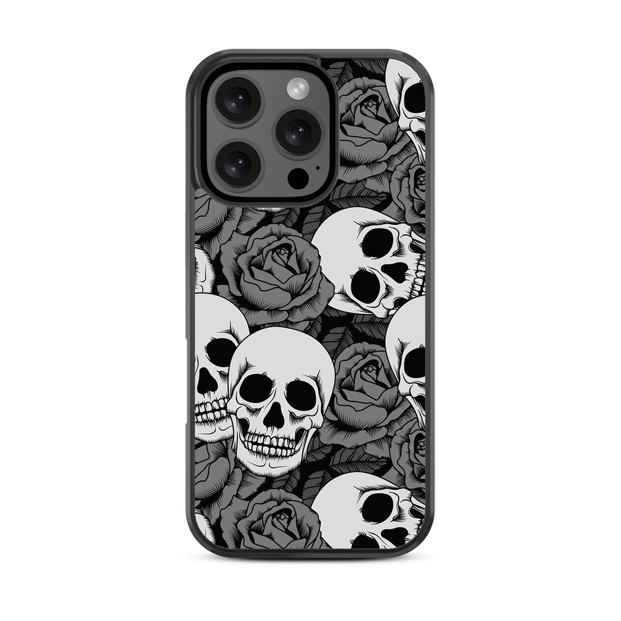MyBat Design Lab Series Case for Apple iPhone 16 Pro Max - Skull Garden - MIP16PMCSLESM081-3.jpg