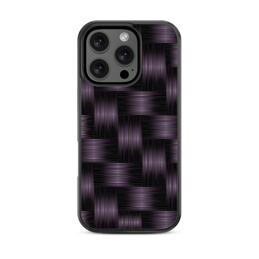 MyBat Design Lab Series Case for Apple iPhone 16 Pro Max - Woven Carbon Fiber - MIP16PMCSLESM085-3.jpg