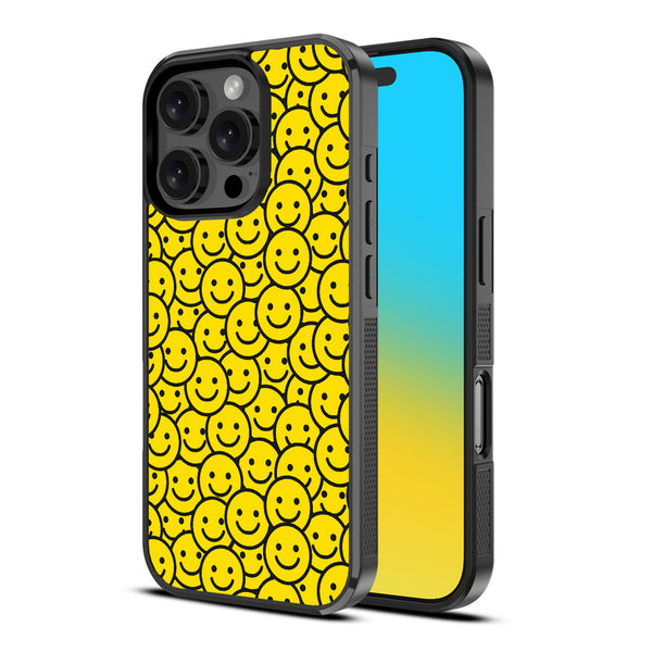 MyBat Design Lab Series Case for Apple iPhone 16 Pro Max - Smiley Faces - MIP16PMCSLESM097-2.jpg