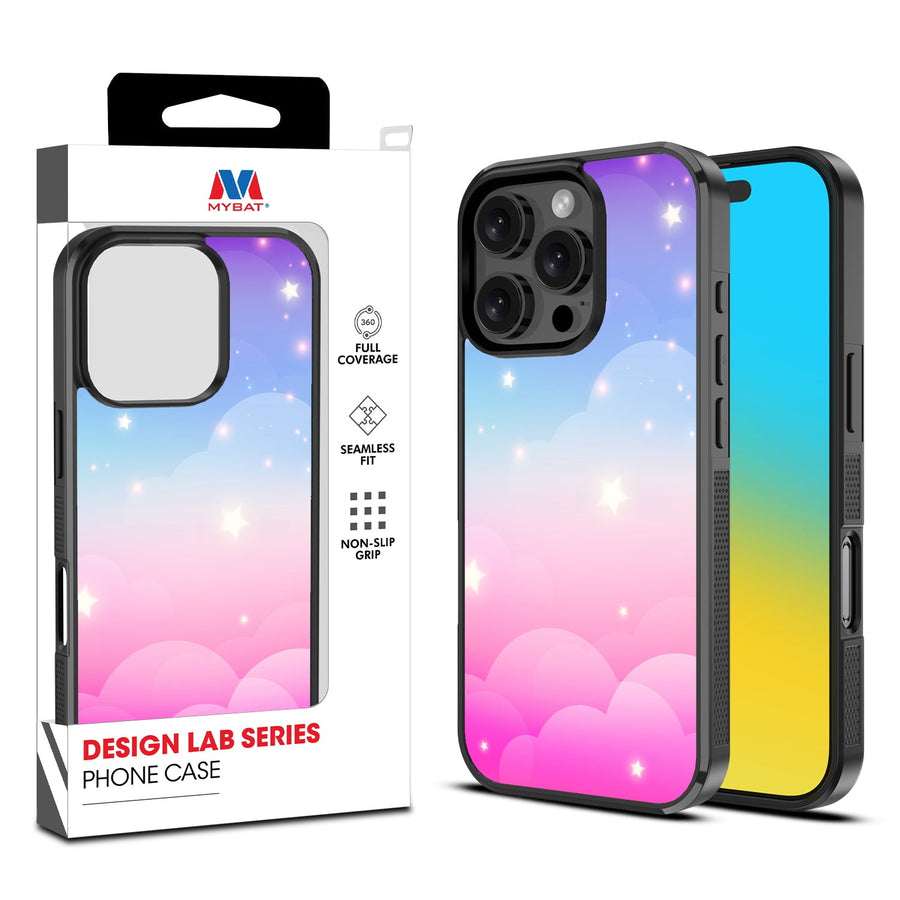 MyBat Design Lab Series Case for Apple iPhone 16 Pro Max - Clouds & Stars