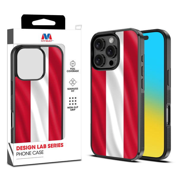 MyBat Design Lab Series Case for Apple iPhone 16 Pro Max - Austria Flag - MIP16PMCSLESM141-1.jpg