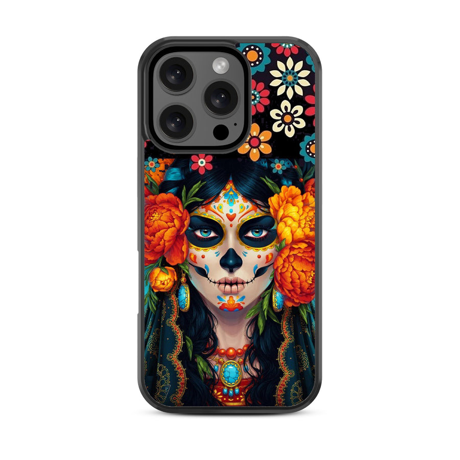 MyBat Design Lab Series Case for Apple iPhone 16 Pro Max - Dia De Los Muertos - MIP16PMCSLESM167-3.jpg