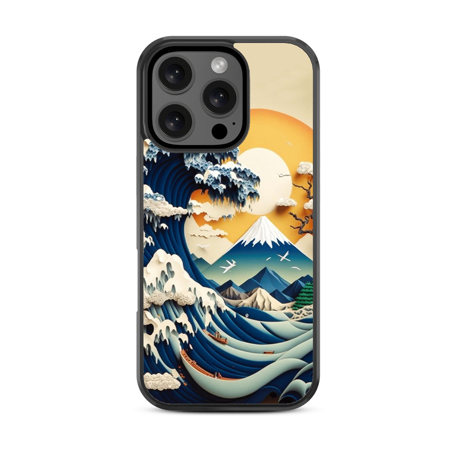 MyBat Design Lab Series Case for Apple iPhone 16 Pro Max - The Great Wave - MIP16PMCSLESM177-3.jpg