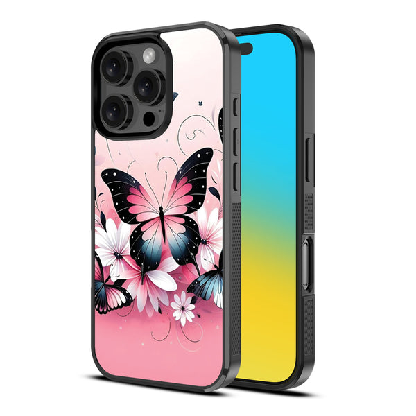 MyBat Design Lab Series Case for Apple iPhone 16 Pro Max - Butterfly Bouquet - MIP16PMCSLESM184-2.jpg