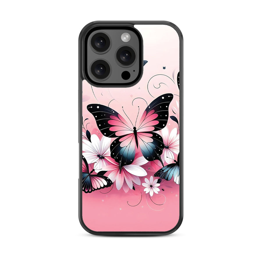 MyBat Design Lab Series Case for Apple iPhone 16 Pro Max - Butterfly Bouquet - MIP16PMCSLESM184-3.jpg