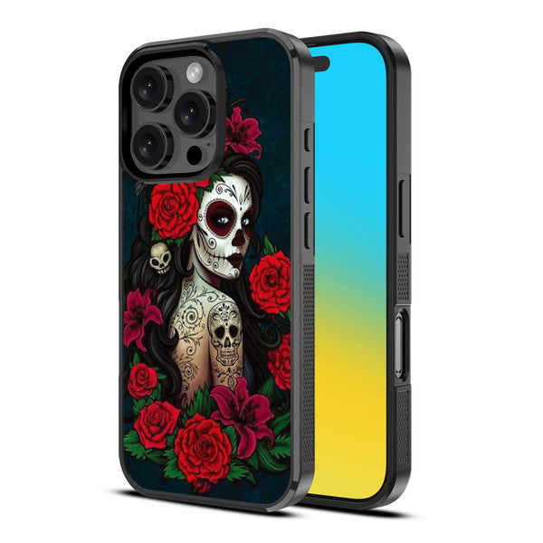 MyBat Design Lab Series Case for Apple iPhone 16 Pro Max - Lady Of The Dead - MIP16PMCSLESM189-2.jpg