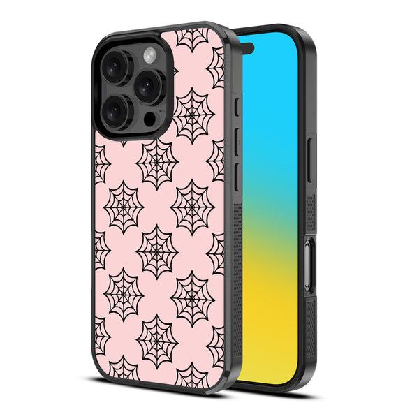 MyBat Design Lab Series Case for Apple iPhone 16 Pro Max - Pink Spider Web - MIP16PMCSLESM227-2.jpg