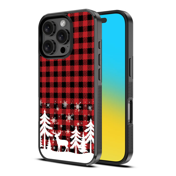 MyBat Design Lab Series Case for Apple iPhone 16 Pro Max - Reindeer Flannel - MIP16PMCSLESM276-2.jpg