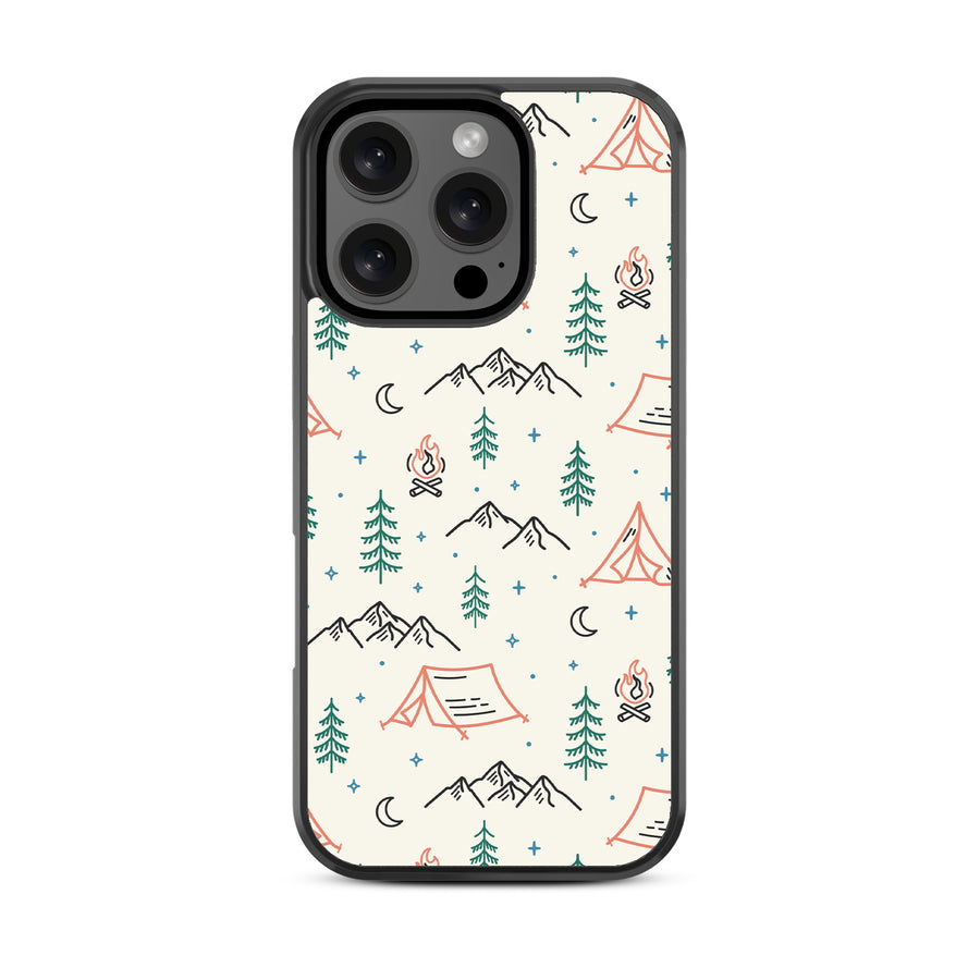 MyBat Design Lab Series Case for Apple iPhone 16 Pro Max - Fireside Camp - MIP16PMCSLESM328-3.jpg
