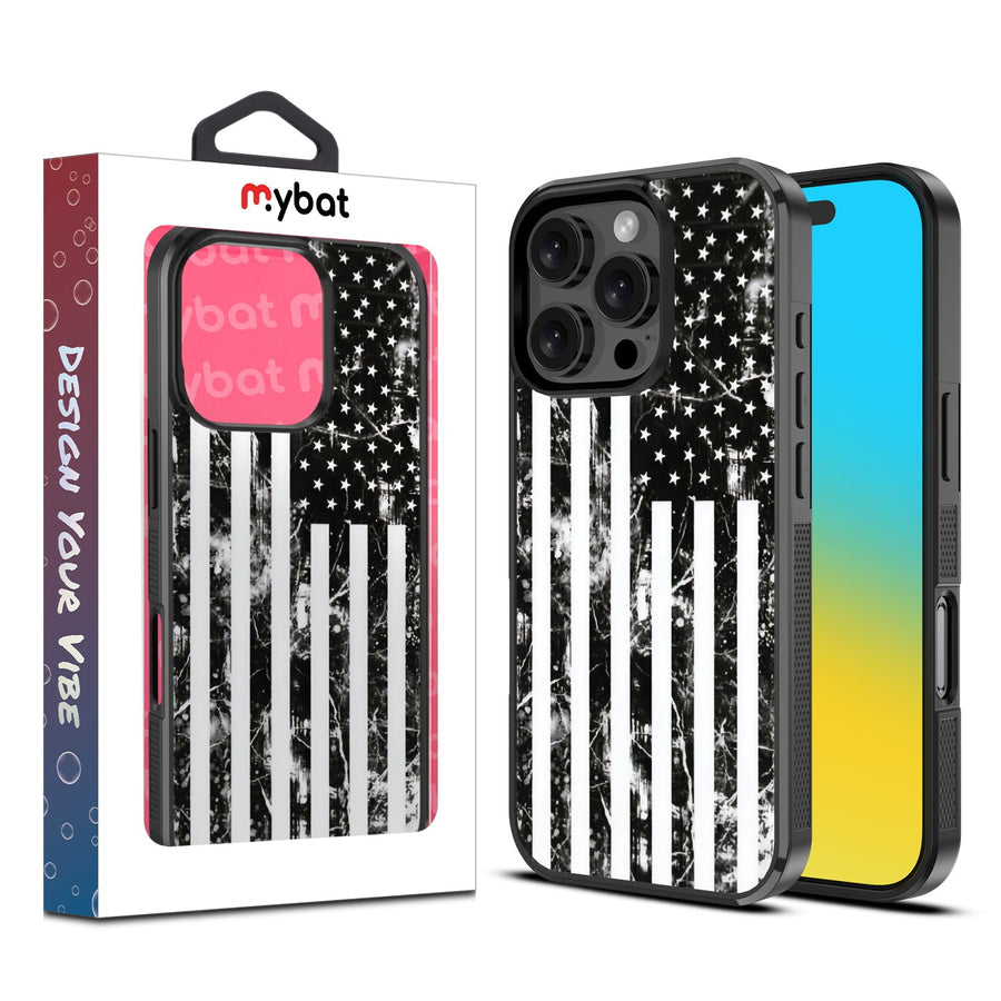 MyBat Design Lab Series Case for Apple iPhone 16 Pro Max - Distress US Flag