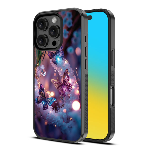MyBat Design Lab Series Case for Apple iPhone 16 Pro Max - Magical Butterflies - MIP16PMCSLESM349-2.jpg