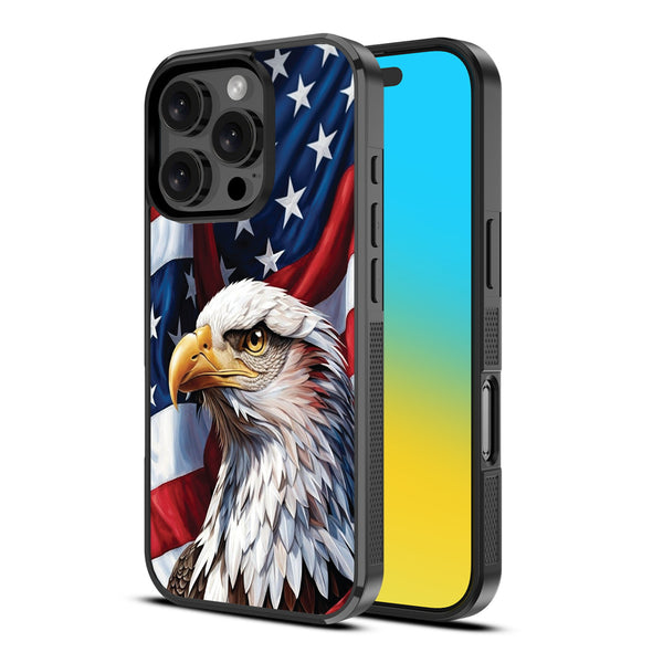 MyBat Design Lab Series Case for Apple iPhone 16 Pro Max - Proud American Eagle - MIP16PMCSLESM362-2.jpg