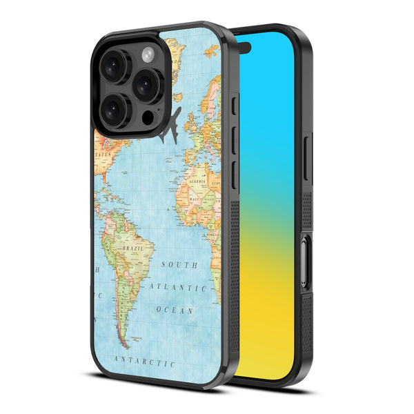 MyBat Design Lab Series Case for Apple iPhone 16 Pro Max - Map - MIP16PMCSLESM370-2.jpg