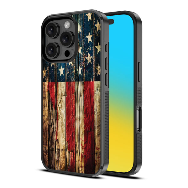 MyBat Design Lab Series Case for Apple iPhone 16 Pro Max - US Painted Flag - MIP16PMCSLESM381-2.jpg