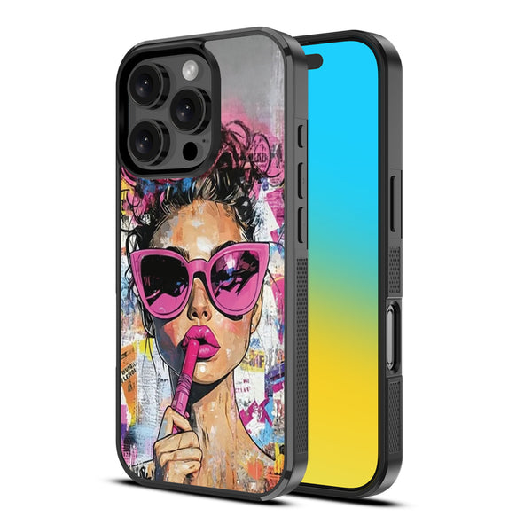 MyBat Design Lab Series Case for Apple iPhone 16 Pro Max - Graffiti Girl - MIP16PMCSLESM383-2.jpg