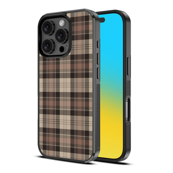 MyBat Design Lab Series Case for Apple iPhone 16 Pro Max - Mocha Flannel - MIP16PMCSLESM431-2.jpg