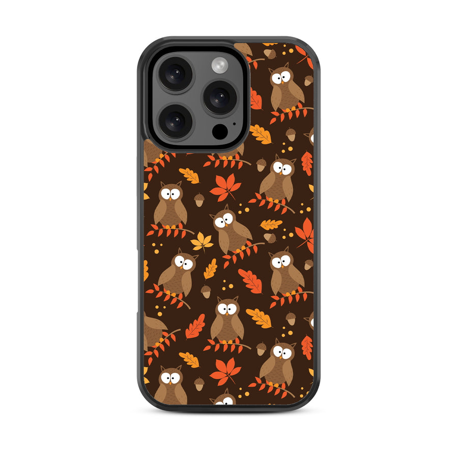 MyBat Design Lab Series Case for Apple iPhone 16 Pro Max - Hoot & Harvest - MIP16PMCSLESM438-3.jpg