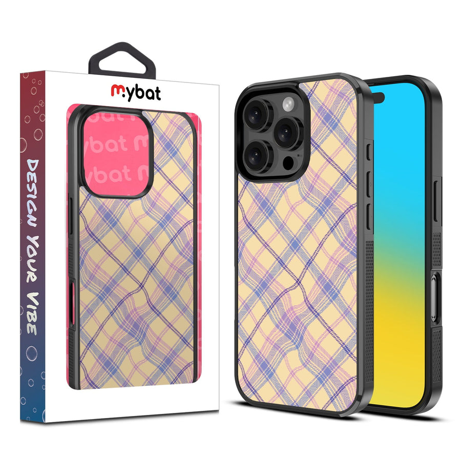 MyBat Design Lab Series Case for Apple iPhone 16 Pro Max - Wavy Plaid