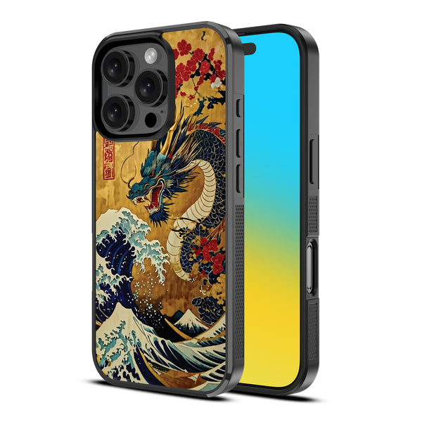 MyBat Design Lab Series Case for Apple iPhone 16 Pro Max - Rising Dragon - MIP16PMCSLESM455-2.jpg