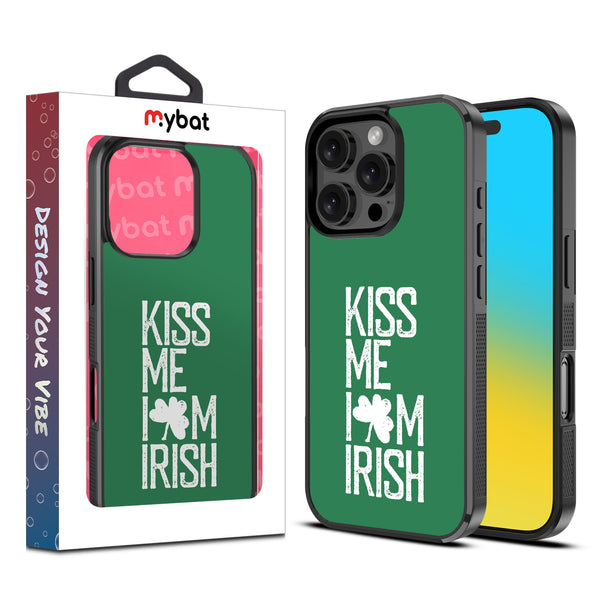 MyBat Design Lab Series Case for Apple iPhone 16 Pro Max - Kiss Me I'm Irish - MIP16PMCSLESM465-1.jpg