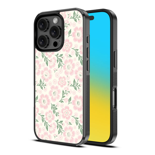 MyBat Design Lab Series Case for Apple iPhone 16 Pro Max - Pink Posies - MIP16PMCSLESM473-2.jpg