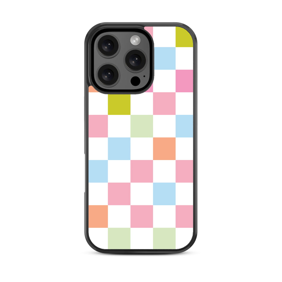 MyBat Design Lab Series Case for Apple iPhone 16 Pro Max - Pastel Check - MIP16PMCSLESM480-3.jpg