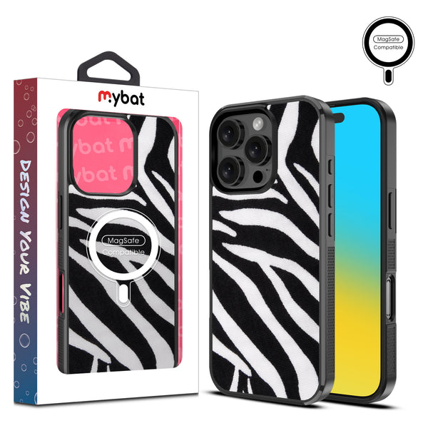 MyBat Design Lab Series MagSafe Case for Apple iPhone 16 Pro Max - Zebra Print - MIP16PMCSLESMSM009-1.jpg
