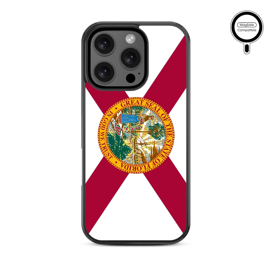 MyBat Design Lab Series MagSafe Case for Apple iPhone 16 Pro Max - Florida State Flag