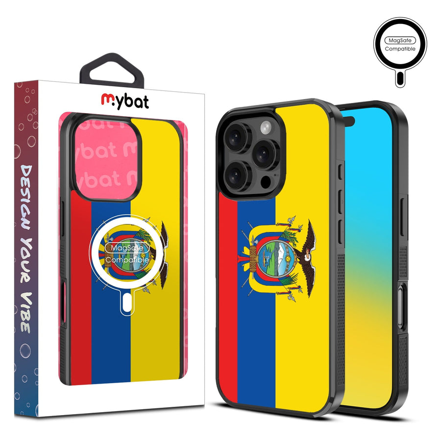 MyBat Design Lab Series MagSafe Case for Apple iPhone 16 Pro Max - Ecuadorean Flag