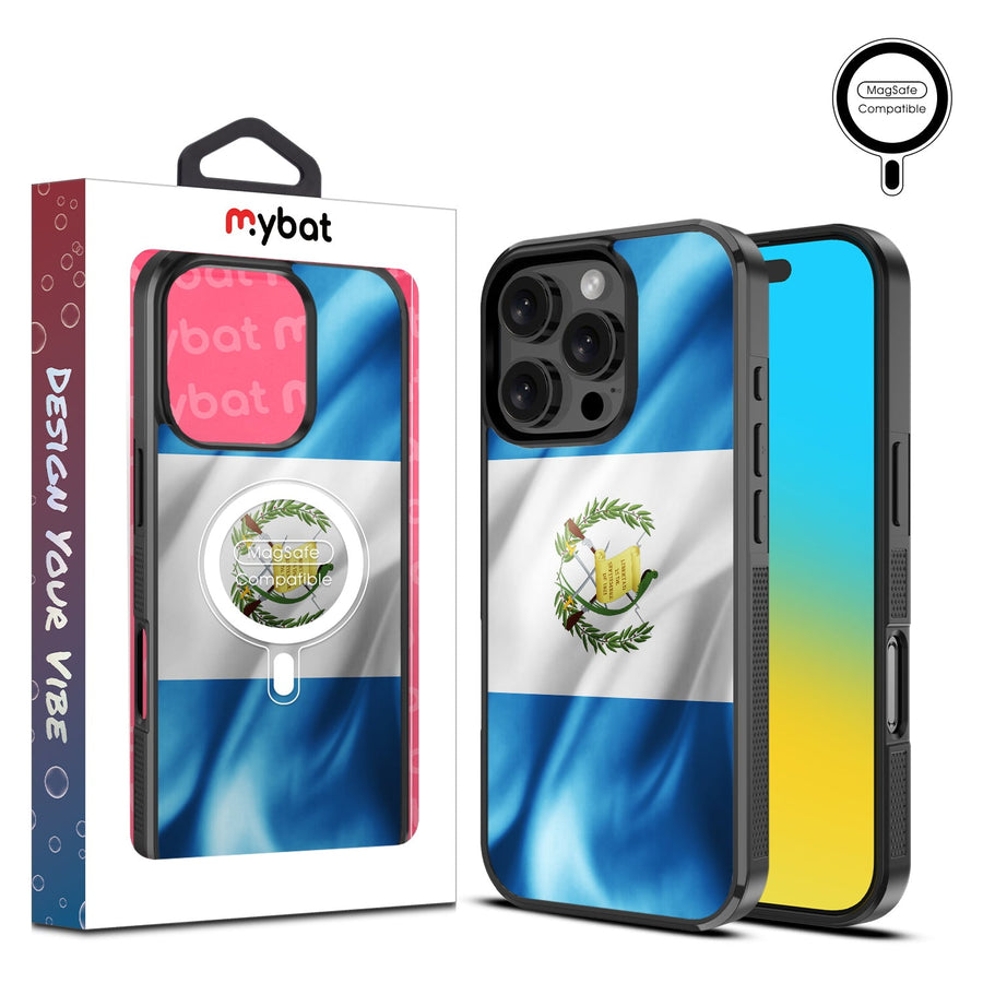 MyBat Design Lab Series MagSafe Case for Apple iPhone 16 Pro Max - Guatemalan Flag