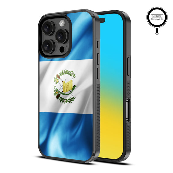 MyBat Design Lab Series MagSafe Case for Apple iPhone 16 Pro Max - Guatemalan Flag - MIP16PMCSLESMSM045-2.jpg