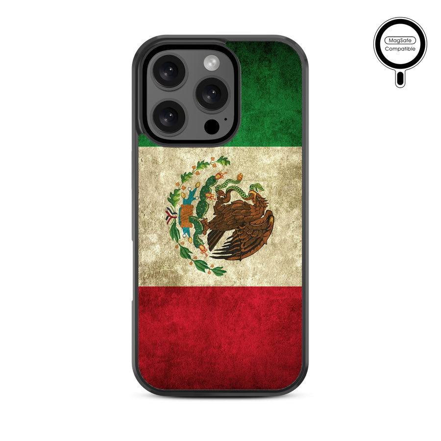 MyBat Design Lab Series MagSafe Case for Apple iPhone 16 Pro Max - Mexican Flag - MIP16PMCSLESMSM046-3.jpg