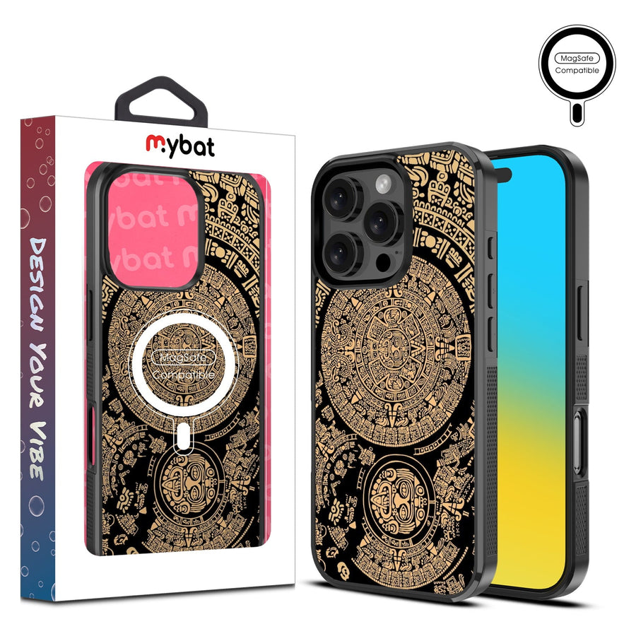 MyBat Design Lab Series MagSafe Case for Apple iPhone 16 Pro Max - Mayan Calendar