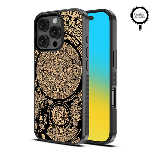 MyBat Design Lab Series MagSafe Case for Apple iPhone 16 Pro Max - Mayan Calendar - MIP16PMCSLESMSM052-2.jpg