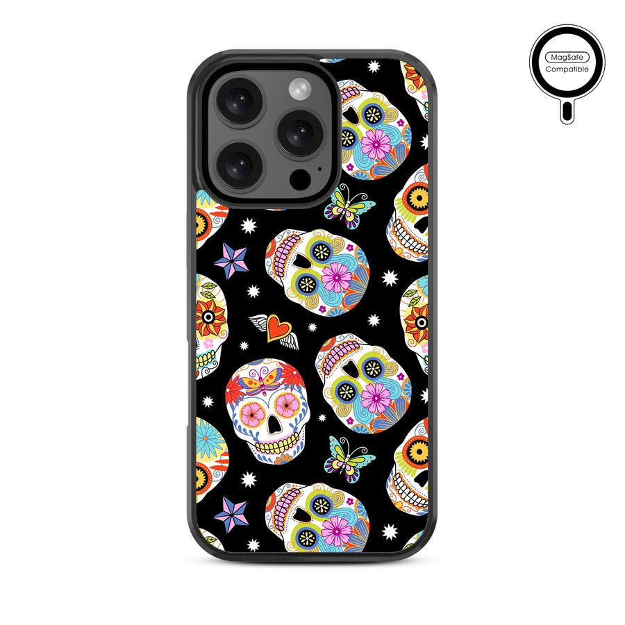 MyBat Design Lab Series MagSafe Case for Apple iPhone 16 Pro Max - Day of the Dead