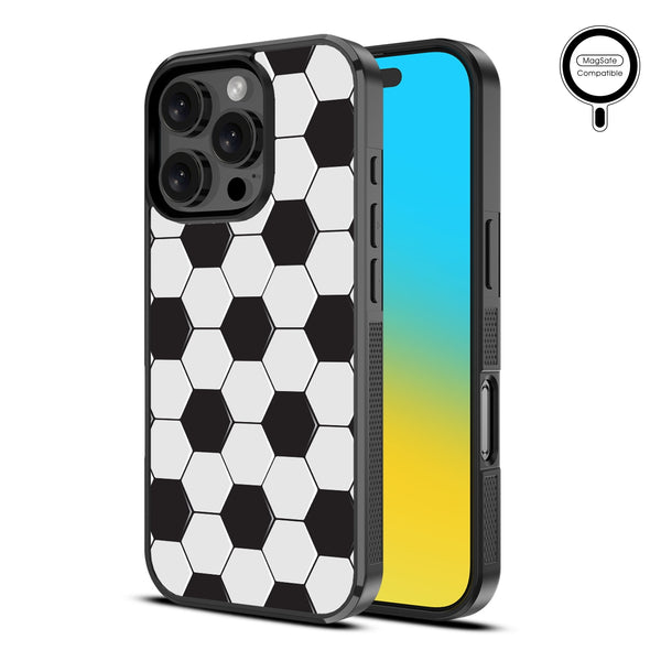 MyBat Design Lab Series MagSafe Case for Apple iPhone 16 Pro Max - Soccer - MIP16PMCSLESMSM088-2.jpg
