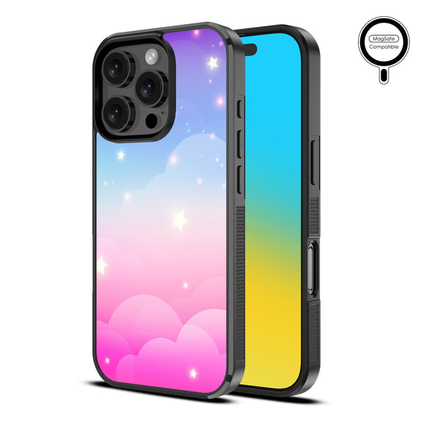 MyBat Design Lab Series MagSafe Case for Apple iPhone 16 Pro Max - Clouds & Stars - MIP16PMCSLESMSM110-2.jpg