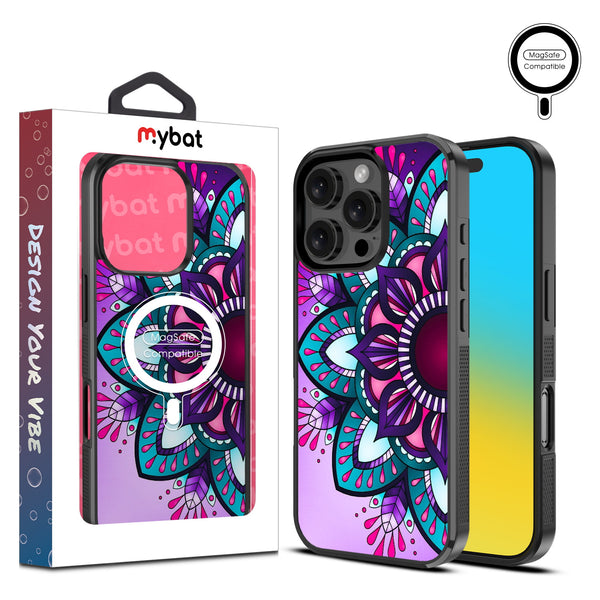 MyBat Design Lab Series MagSafe Case for Apple iPhone 16 Pro Max - Flower Mandala - MIP16PMCSLESMSM112-1.jpg