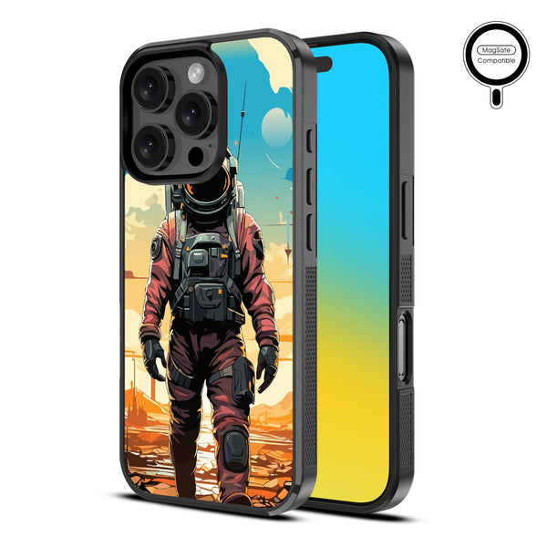 MyBat Design Lab Series MagSafe Case for Apple iPhone 16 Pro Max - Cosmonaut - MIP16PMCSLESMSM129-2.jpg