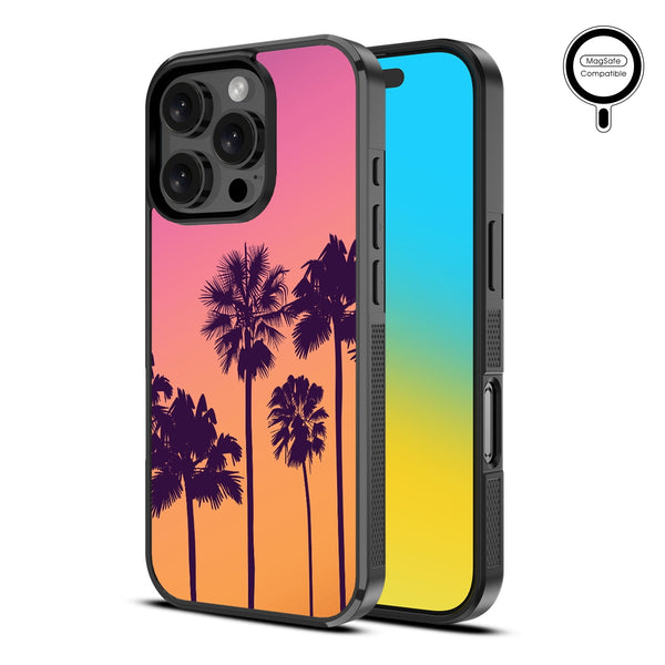 MyBat Design Lab Series MagSafe Case for Apple iPhone 16 Pro Max - Palm Tree Sunset - MIP16PMCSLESMSM136-2.jpg