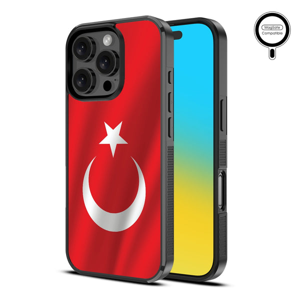 MyBat Design Lab Series MagSafe Case for Apple iPhone 16 Pro Max - Turkey Flag - MIP16PMCSLESMSM161-2.jpg