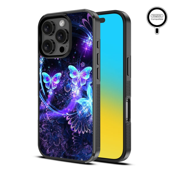 MyBat Design Lab Series MagSafe Case for Apple iPhone 16 Pro Max - Butterfly Magic - MIP16PMCSLESMSM164-2.jpg