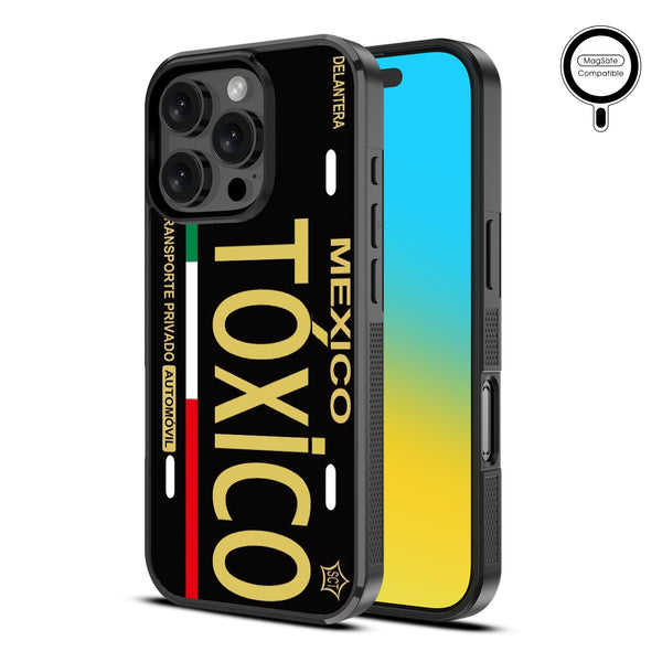 MyBat Design Lab Series MagSafe Case for Apple iPhone 16 Pro Max - Toxico Black - MIP16PMCSLESMSM175-2.jpg