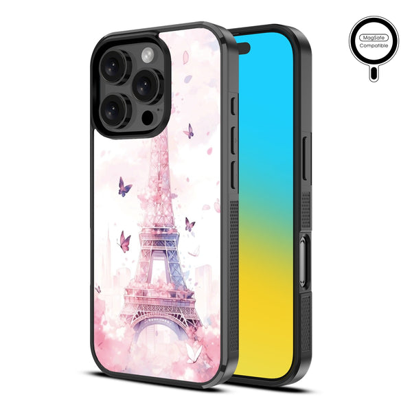 MyBat Design Lab Series MagSafe Case for Apple iPhone 16 Pro Max - Parisian Butterflies - MIP16PMCSLESMSM182-2.jpg